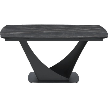 Carmen Разтегателна трапезна маса borek - черна (3531056)