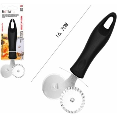kráječ pizza+rádýlko 16,7cm NR, EOTIA, plast.drž.
