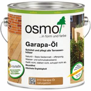 Osmo Wood Oil 013 Garapa Oil Natural - Декинг масла 2.5л (1166)