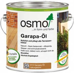 Osmo Wood Oil 013 Garapa Oil Natural - Декинг масла 2.5л (1166)
