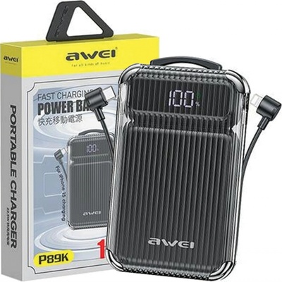 Awei P89K 10000 mAh černá