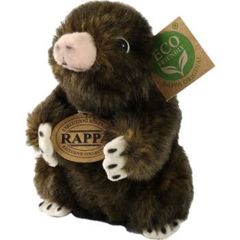 Rappa Плюшена играчка Rappa Еко приятели - Къртиче бебе, 15 cm (242722)