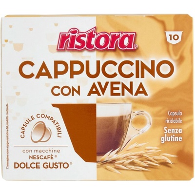 Ristora kapsuly kompatibilné s Dolce Gusto Cappuccino Oves 10 ks
