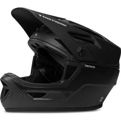 Sweet Protection Full Face каска Sweet Protection Arbitrator Mips Helmet Bike helmet - Matte Black / Natural Carbon - размер S/M 53-56 cm (851-0685-0111)