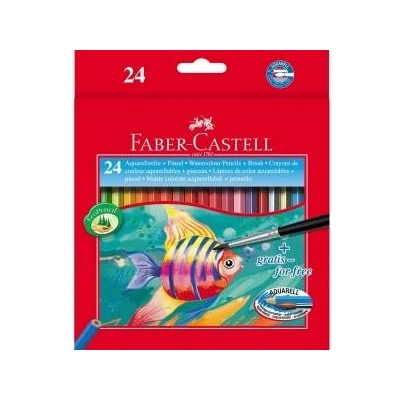 Faber-Castell Акварелни Цветни Моливи Faber-Castell 114425 Многоцветен 24 Части