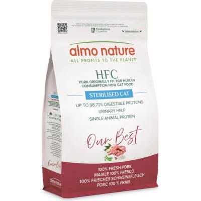Almo Nature HFC Adult Sterilized bravčové 1,2 kg