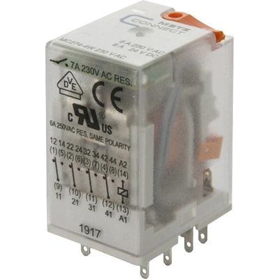 Metz Connect 110017051407, 110017051407 zátěžové relé, 250 V/AC, 7 A, 1 ks