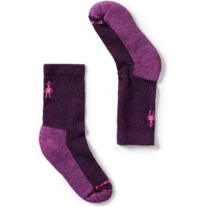 Smartwool Детски туристически чорапи Smartwool Kid's Hike Light Cushion Crew Sports socks - Purple Iris - размер 33-36 (EU) (201-4459-0613)