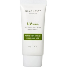 Nine Less Essentials UV Shield Soothing Sun Cream hydratační krém SPF50+ 50 g