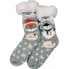 Taubert Darčekovo balené extra teplé vianočné protišmykové ponožky