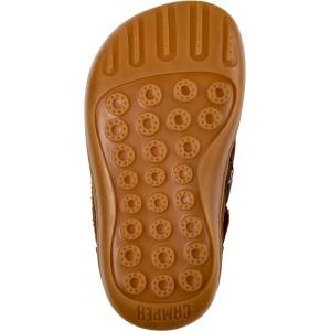Camper боти с връзки за деца от набук Peu Cami FW (K900388.G)