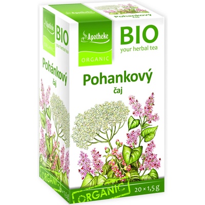 Apotheke Bio SELECTION POHÁNKOVÝ bylinný čaj 20 x 1,5 g