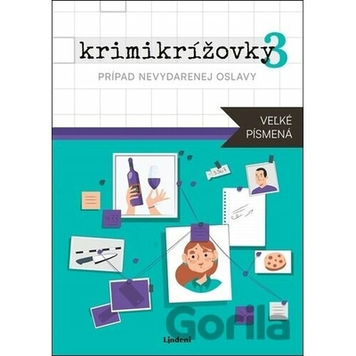 Krimikrížovky 3 Veľké písmená - Peter Derňár