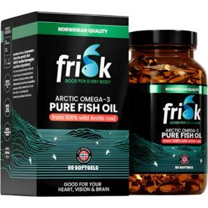 Frisk Arctic Pure | from 100% Wild Arctic Cod [60 капсули]