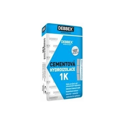 Hydroizolace cementová, 1K, Den Braven 9 kg, šedá, balení 1 ks