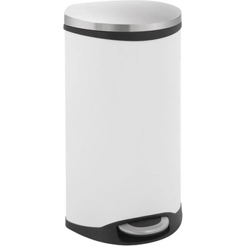 Image 1 of EKO 30 л. бял кош за отпадъци с педал ЕКО от серия shell (eko921830white)