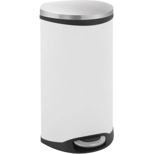 EKO 30 л. бял кош за отпадъци с педал ЕКО от серия shell (eko921830white)