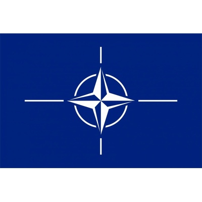 Vlajka NATO vlajka - 30 x 45 cm - tunel, karabina