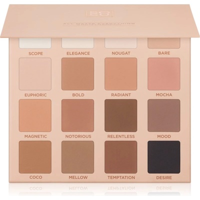 SOSU Cosmetics All Matte Everything Eyeshadow Palette палитра сенки за очи 16x2 гр