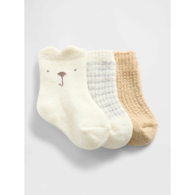 GAP Бебешки чорапи CashSoft, 3 чифта GAP GAP | Mnogotsveten | Момчешки | 3-6 месеца