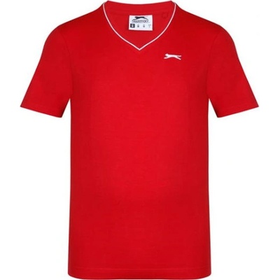 Slazenger výstřih do V tričko Červená