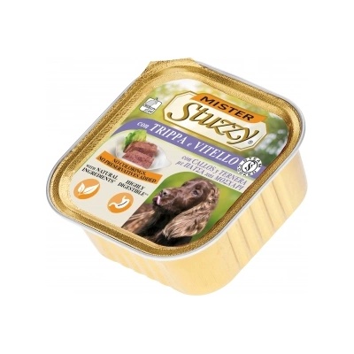 Stuzzy Mister Stuzzy Dog With Tripe& Veal - Пастет за израснали кучета с шкембе и телешко, 300 гр