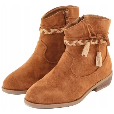 Kotníkové boty boty s zapínáním na zip