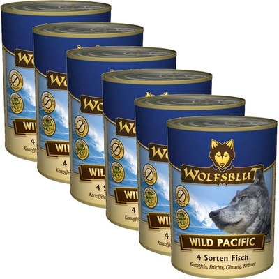 Wolfsblut Adult Wild Pacific 6 x 395 g