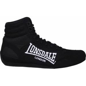 Lonsdale Юношески обувки Lonsdale Contender Junior Boxing Boots - Black/White