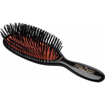 Mason Pearson Pocket Bristle kartáč s kančími štětinami Dark ruby – Zboží Dáma