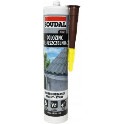 Tmel lepidlo Soudal hnědý 290 ml