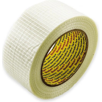 3M Balicí páska vyztužená podélně i příčně skelným vláknem 45 m x 33 mm