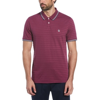 Image 1 of Original Penguin Блуза с яка Original Penguin Men's Cotton Solid Short Sleeve Polo Shirt - Amaranth