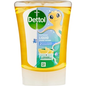 RB (Hygiene Home) Czech Republic Детски течен сапун Dettol, пълнител за безконтактен диспенсър Bavič 250 мл