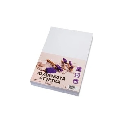 Čtvrtka kladívková bílá A3 250 g/m2 200 ks