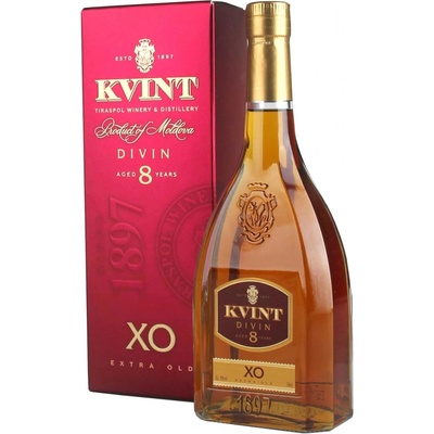 Kvint Divin Brandy 8y 40% 0,5 l (karton)