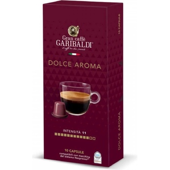 Gran Caffe GARIBALDI Dolce Aroma 10 бр - Кафе на капсули Nespresso