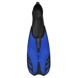 Seac Sub Seac ALA, fins with closed foot section, ideal for snorkeling and swimming, BLUE metal, 46/47 - 0710033180501A