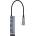 Baseus Bend Angle No. 7 USB Type-C HUB, сив CAHUB-CWJ0G (CAHUB-CWJ0G)