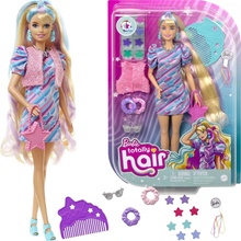 Barbie s modrým hrebeňom