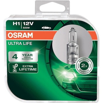 Osram Ultra Life H1 P14,5s 12V 55W 64150ULT-HCB