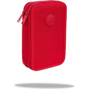 COOLPACK Ученически несесер с ЕКО пособия CoolPack Jumper 2 rpet Red (F066642)