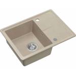 Quadron Вградена мивка Quadron Pop Tony 116 от композит, пясъчно бежова, 60x45 см (HTO6045BEK) Мивка за вграждане