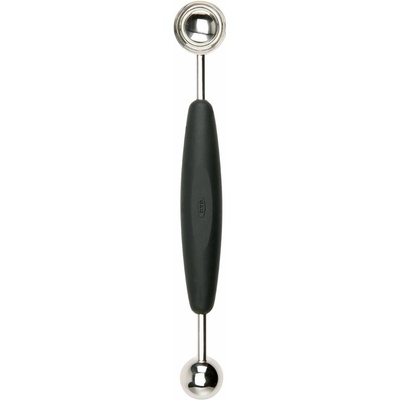 Oxo Krájač na melóny GOOD GRIPS 23 cm, čierny, nerezová oceľ