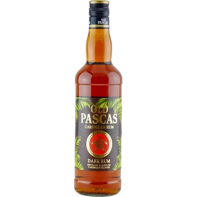 Old Pascas Dark Rum 37,5% 0,7 l (holá láhev)