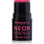 Dermacol Neon Mania кремообразен руж цвят 1 Pink 5.2 гр