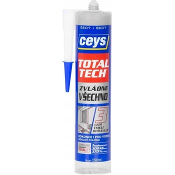 CEYS TOTAL TECH lepidlo univerzálne 290g sivé