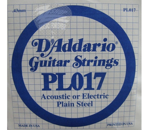 D'addario PL017