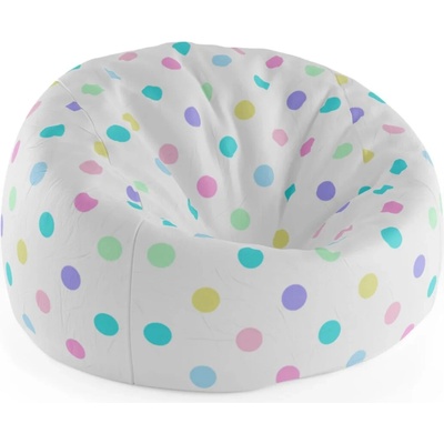 Sablio Sedací vak Cocoon Puntík vedle puntíku75 x 45 x 35 cm