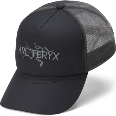 Arc'teryx Шапка с козирка Arc'teryx Bird Word Trucker Hat Cap - Black / Cloud - размер S/M 55-57 cm (904-4013-0111)